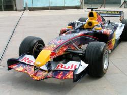 Formula 1 car bolide